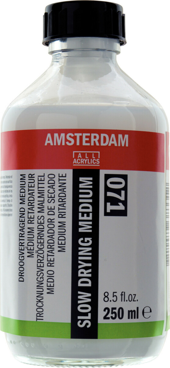 Akrylové pomaluschnoucí médium Amsterdam 250ml