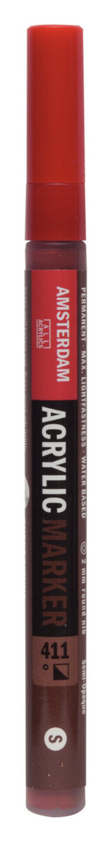 Akrylový marker AMS vel. S Burnt Sienna