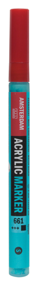 Akrylový marker AMS vel. S Turq. Green