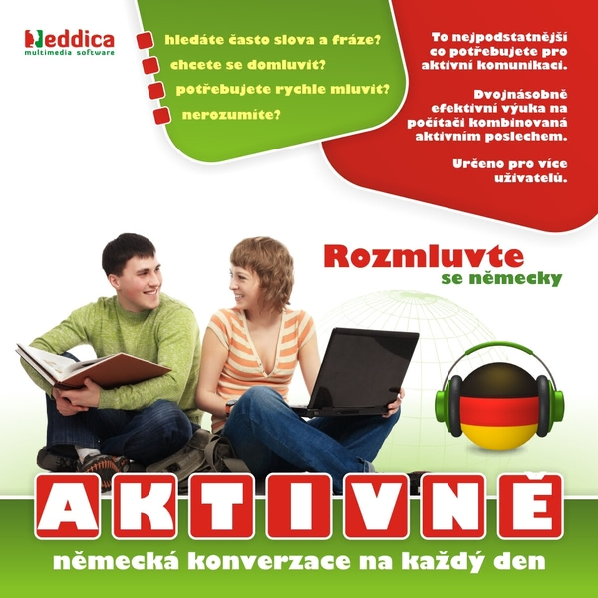 Levně Aktivně – Němčina na každý den - kolektiv autorů - audiokniha