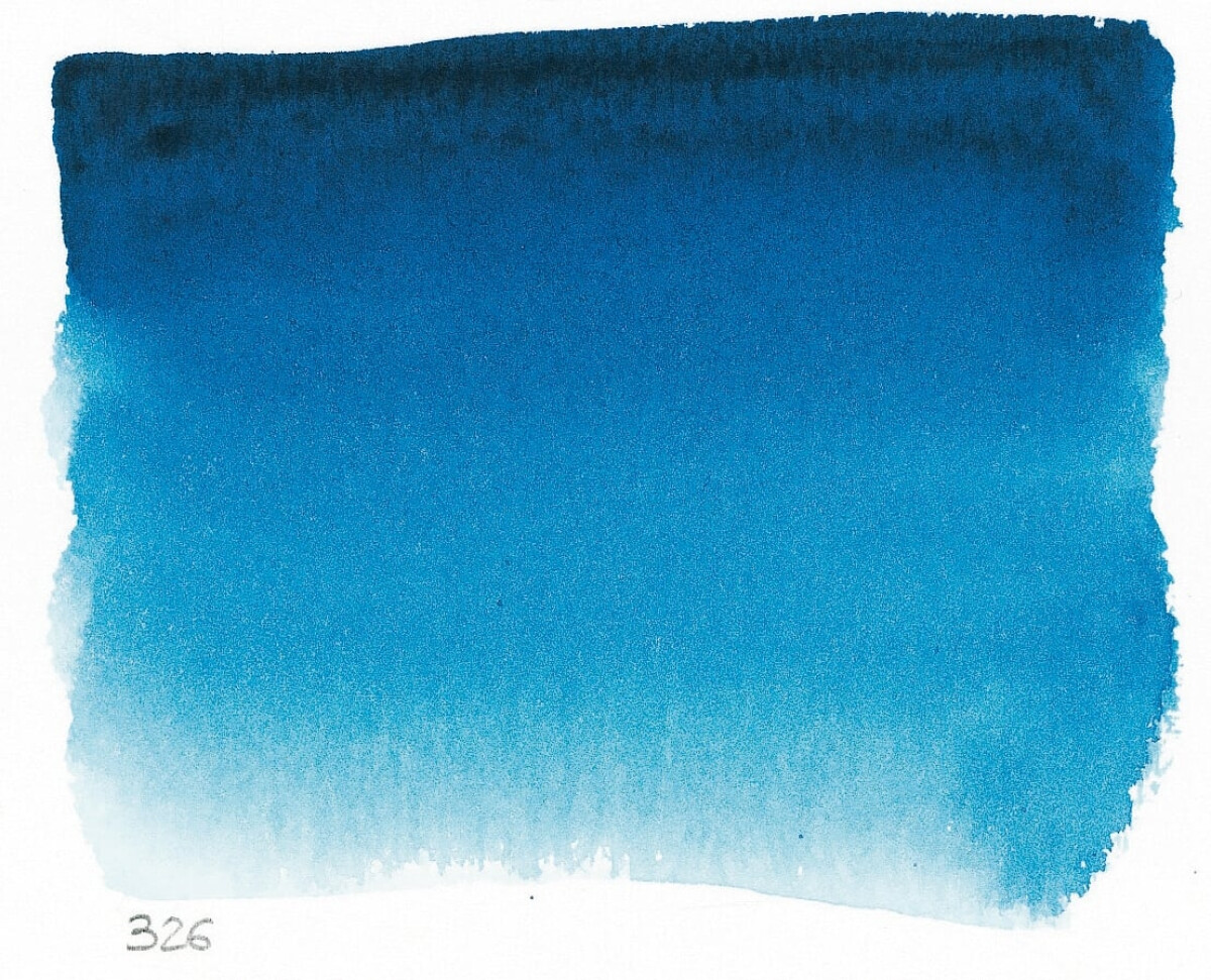 Akvarelová barva Sennelier 1/2 – 326 Phthalocyanine Blue