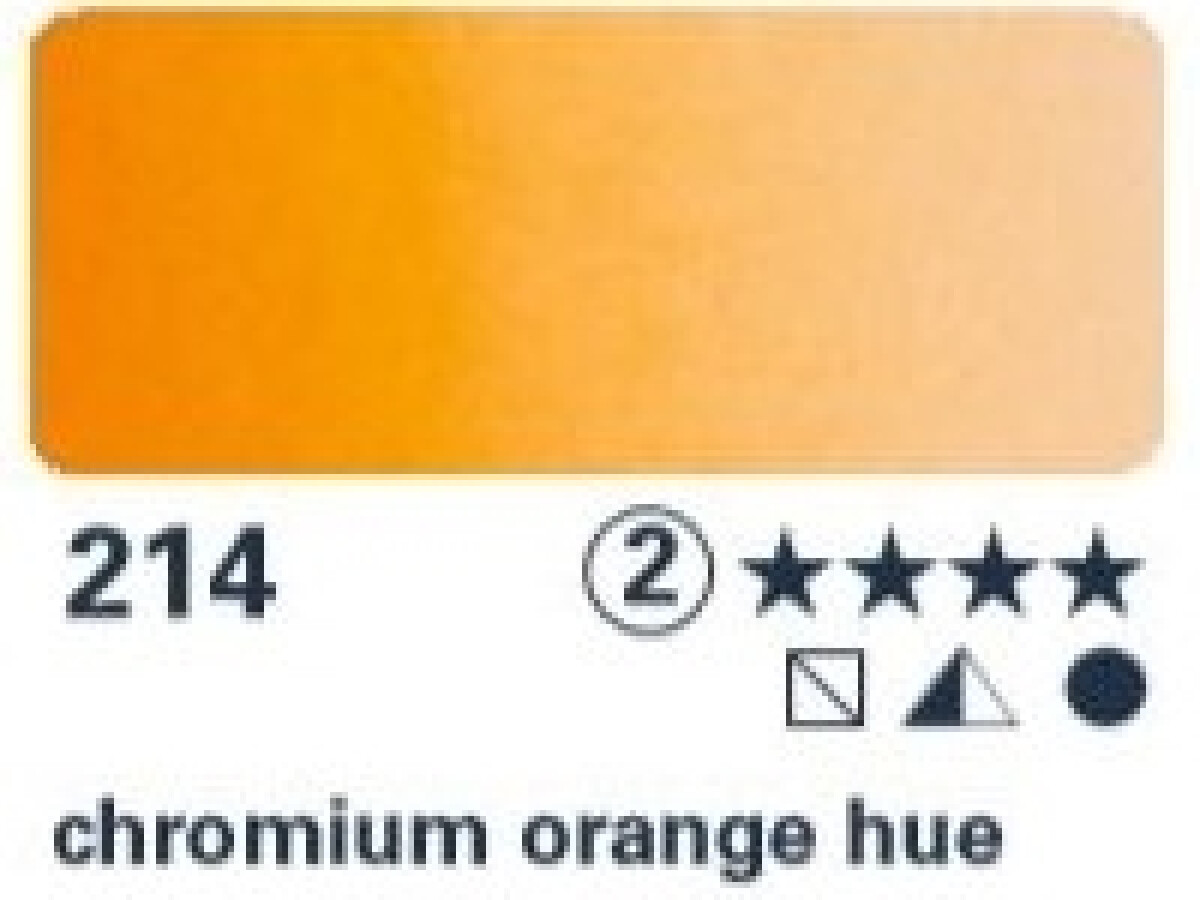 Levně Akvarelová barva Horadam 1/2 – 214 chromium orange hue