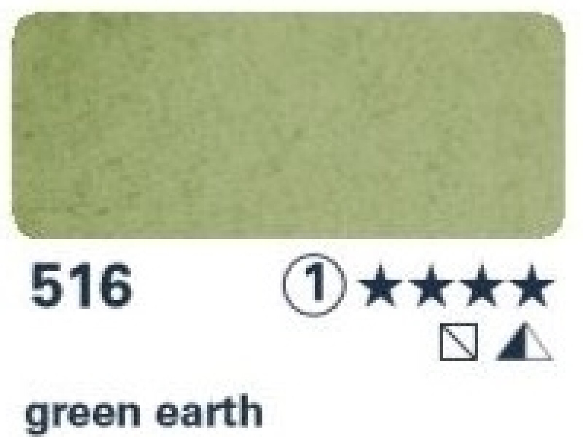 Akvarelová barva Horadam 1/2 – 516 green earth