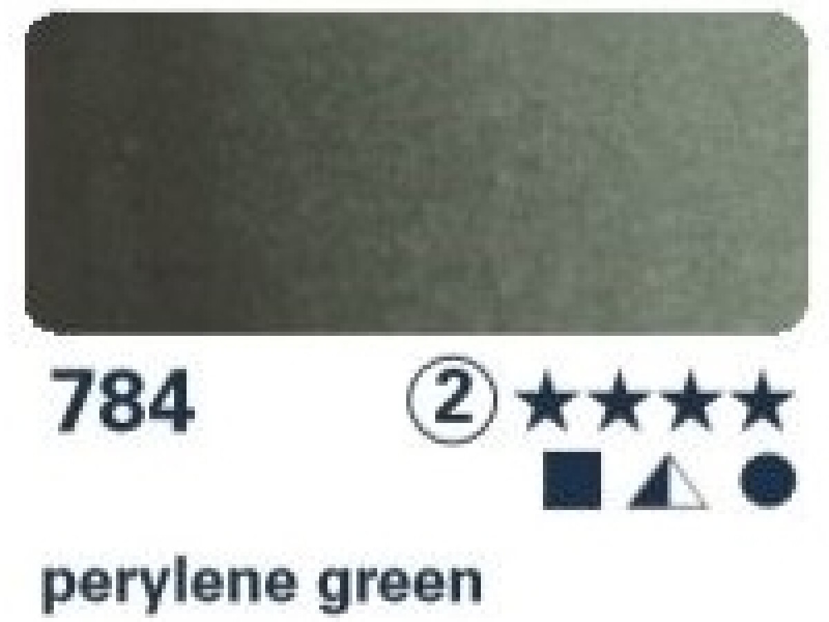 Akvarelová barva Horadam 1/2 – 784 perylene green