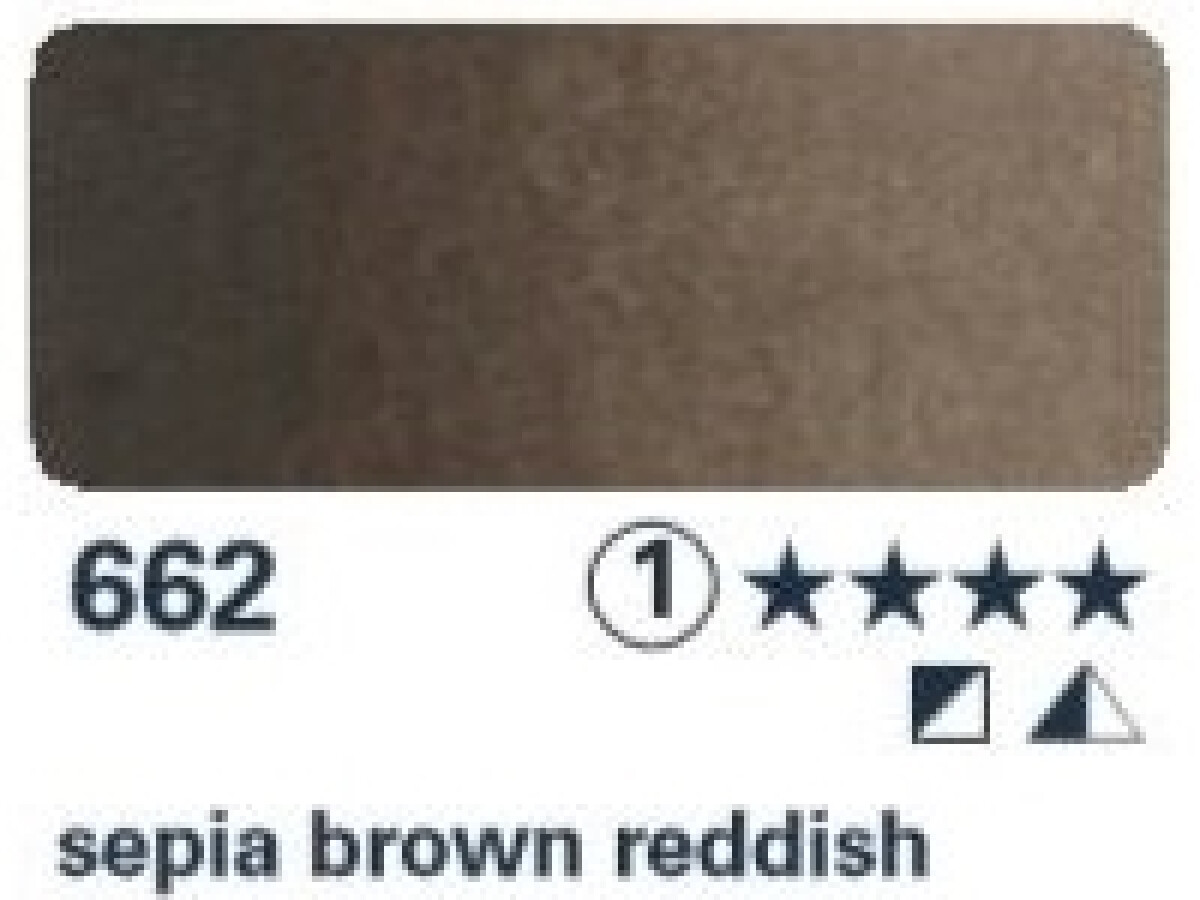 Akvarelová barva Horadam 15ml – 662 sepia brown reddish