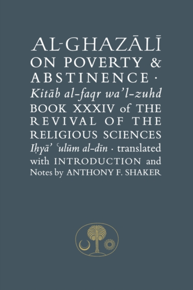 Kniha Al-Ghazali on Poverty and Abstinence