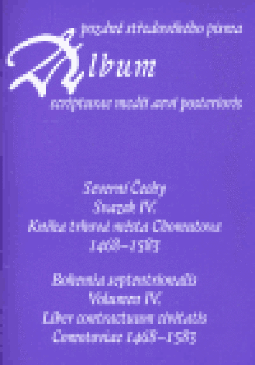 Kniha Album pozdně středověkého písma - svazek IV.