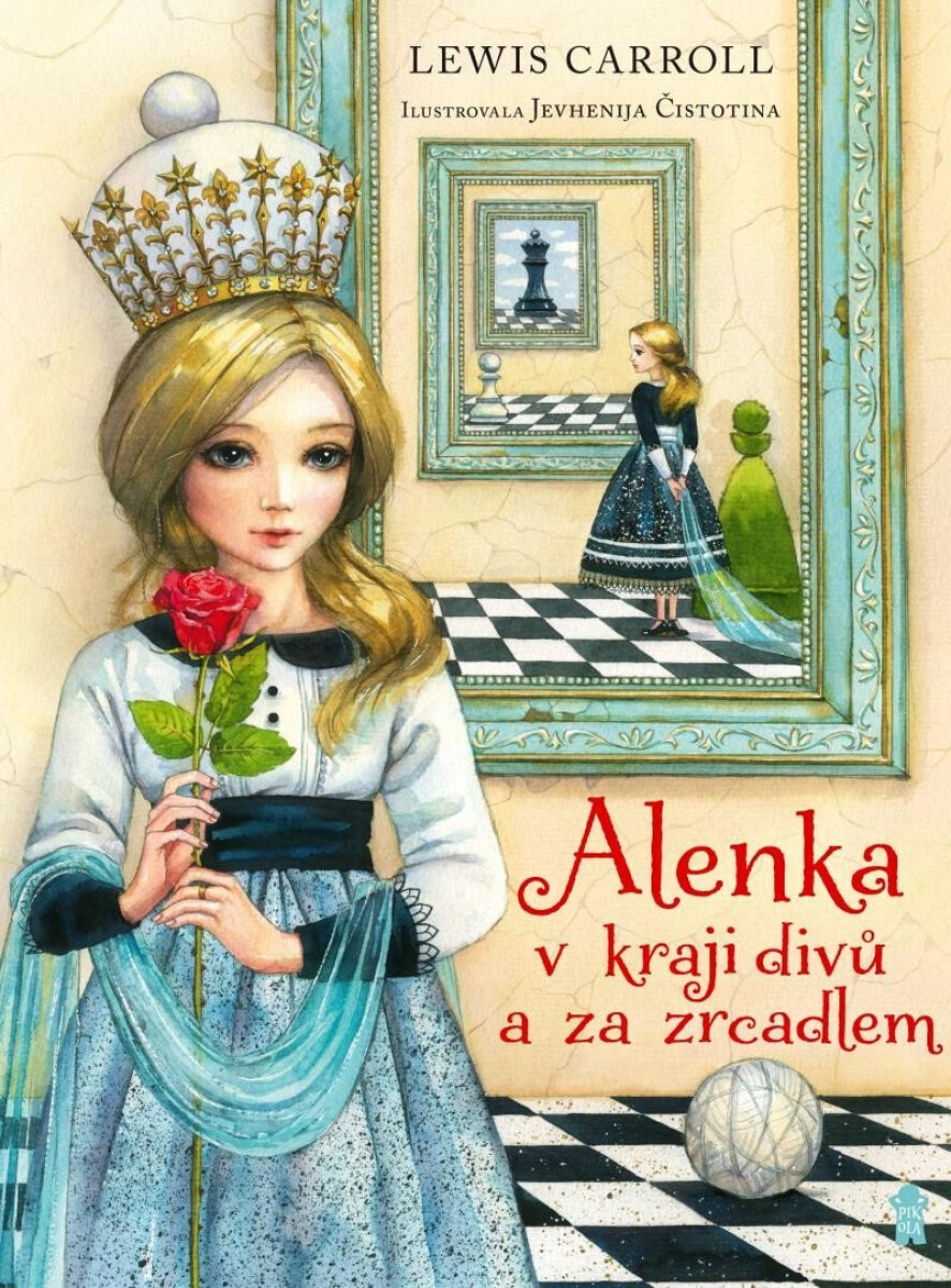 Kniha Alenka v kraji divů a za zrcadlem
