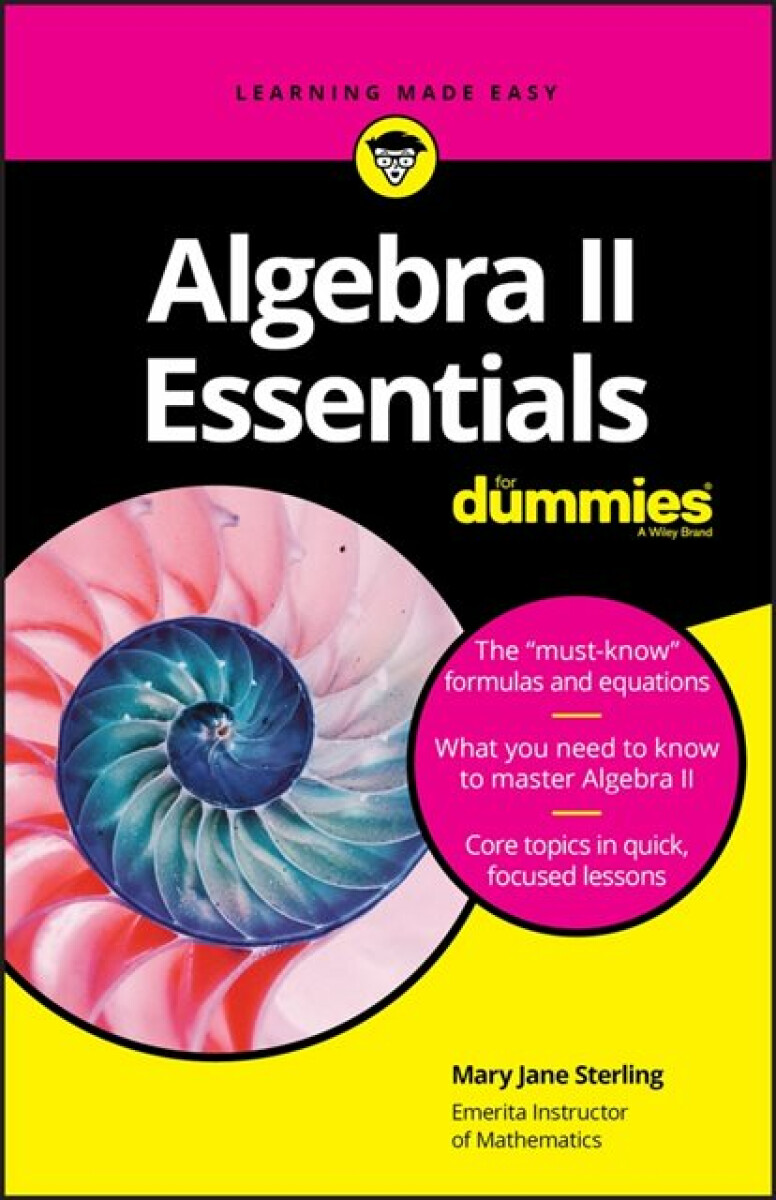 Kniha Algebra II Essentials For Dummies