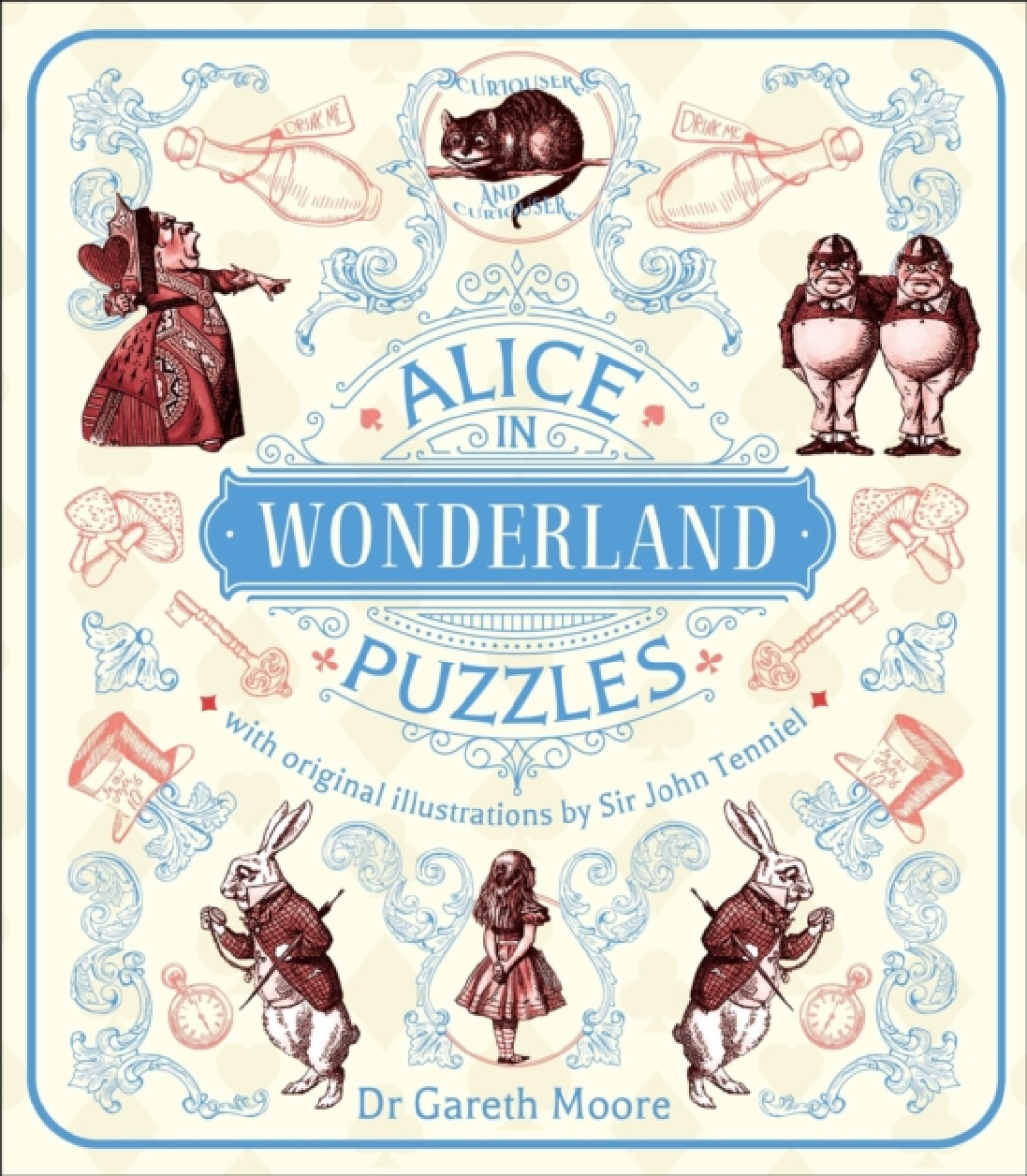 Kniha Alice in Wonderland Puzzles