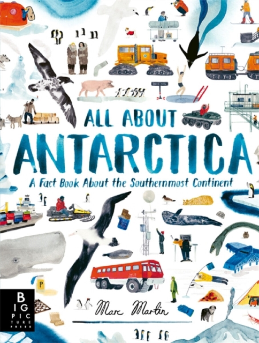 Kniha All About Antarctica