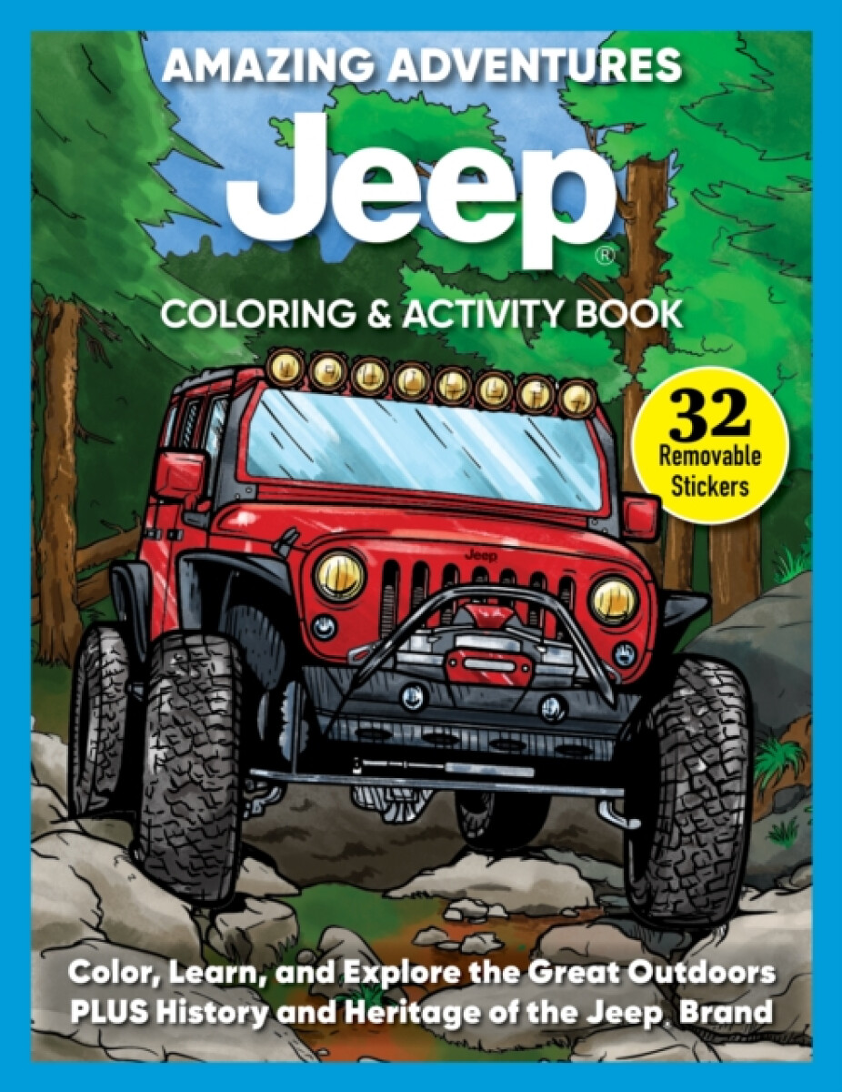 Kniha Amazing Adventures Jeep'® Coloring & Activity Book