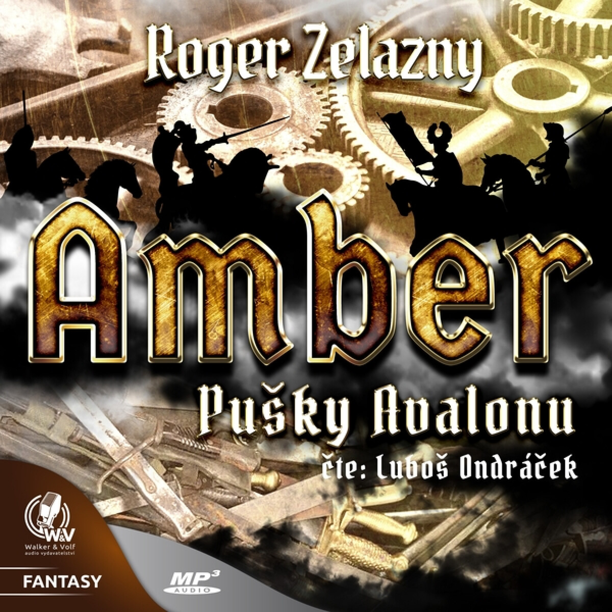 Levně Amber 2 - Pušky Avalonu - Roger Zelazny - audiokniha
