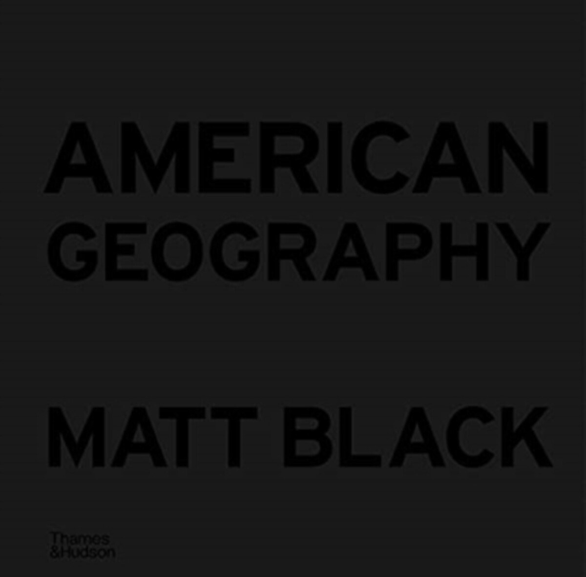 Kniha American Geography