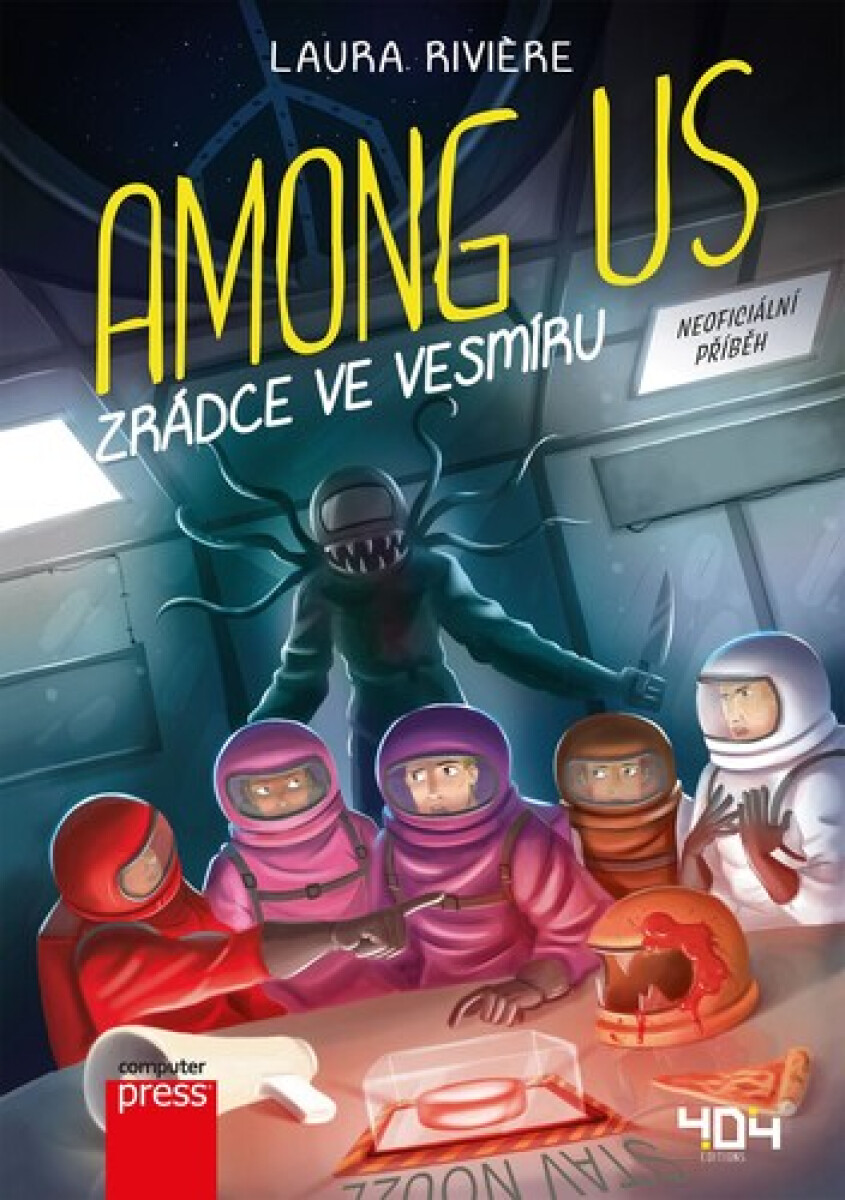 Kniha Among Us - Zrádce ve vesmíru
