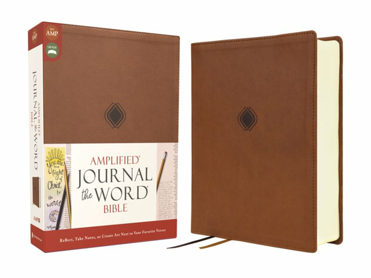 Kniha Amplified Journal the Word Bible, Leathersoft, Brown