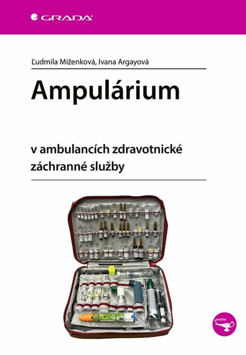 Kniha Ampulárium v ambulancích zdravotnické záchranné služby