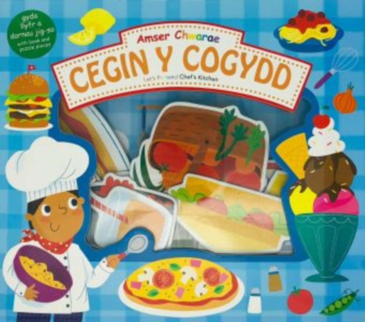 Kniha Amser Chwarae: Cegin y Cogydd / Let's Pretend: Chef's Kitchen