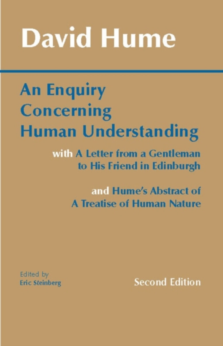 Kniha An Enquiry Concerning Human Understanding