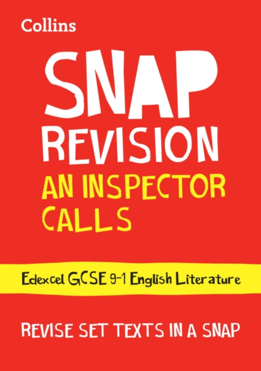 Kniha Inspector Calls: Edexcel GCSE 9-1 English Literature Text Guide