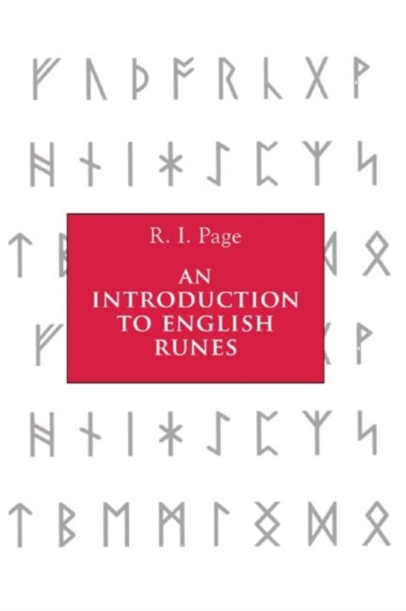 Kniha Introduction to English Runes