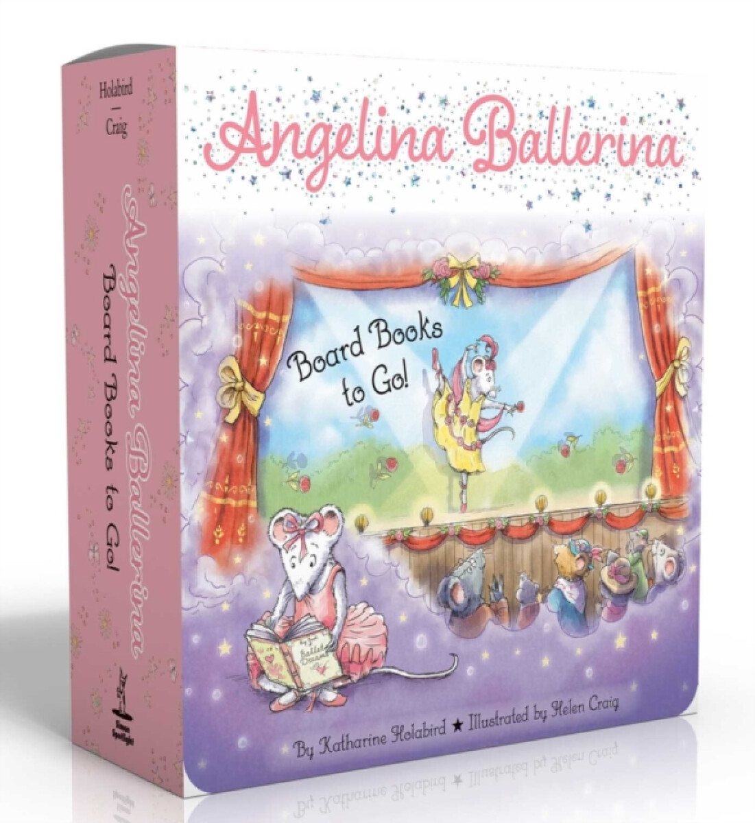 Kniha Angelina Ballerina Board Books to Go! (Boxed Set)