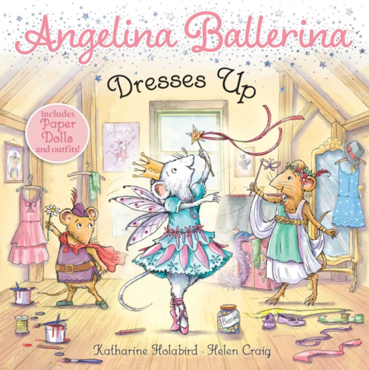 Kniha Angelina Ballerina Dresses Up