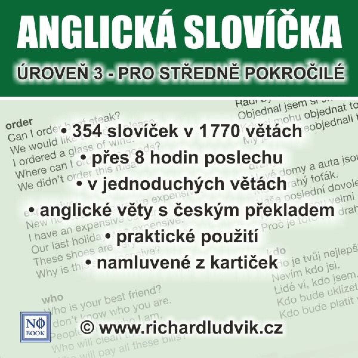 Anglická slovíčka - úroveň 3 pro středně pokročilé - Richard Ludvík