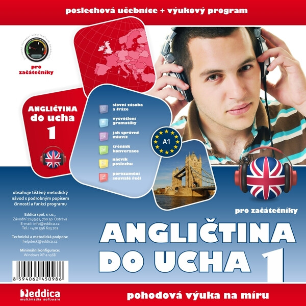 Levně Angličtina do ucha 1 - začátečníci - Eddica - audiokniha