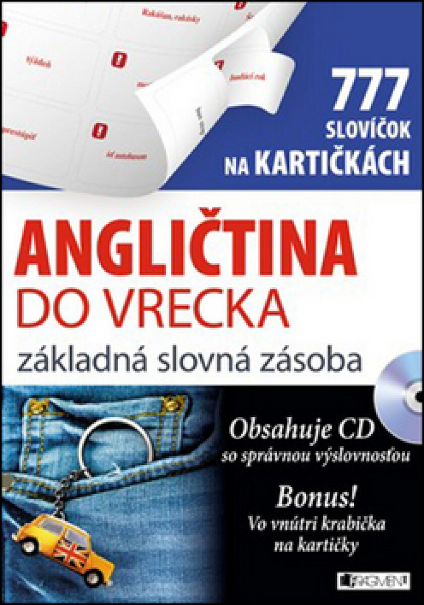 Kniha Angličtina do vrecka – základná slovná zásoba