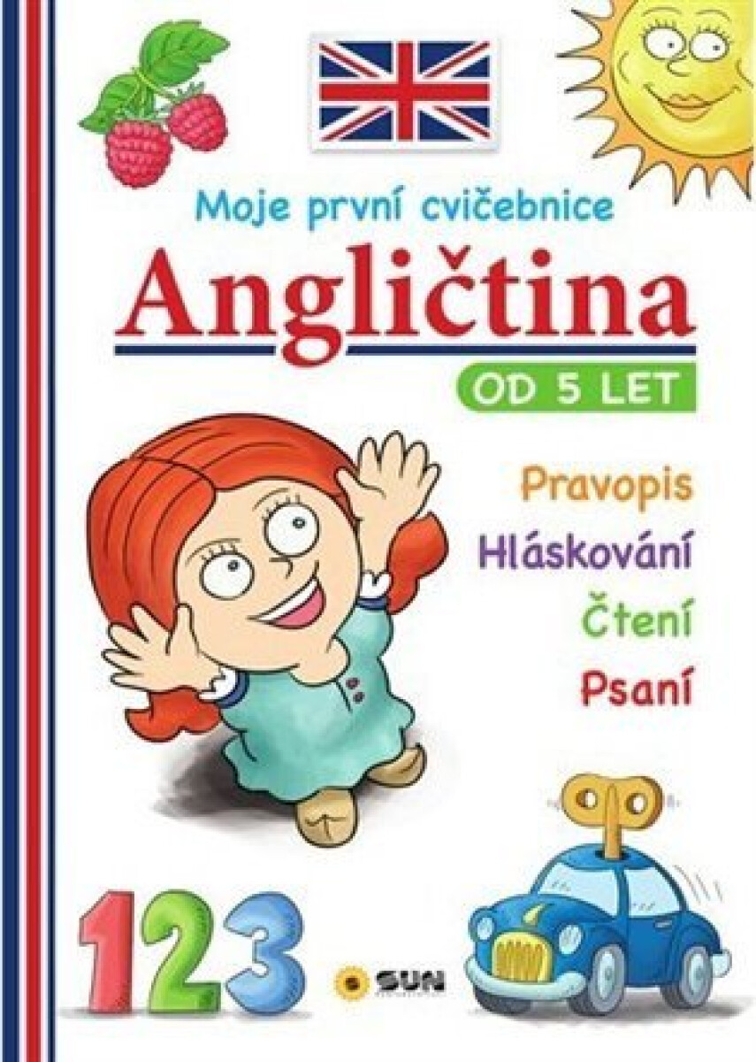 Kniha Angličtina - Moje první cvičebnice od 5 let