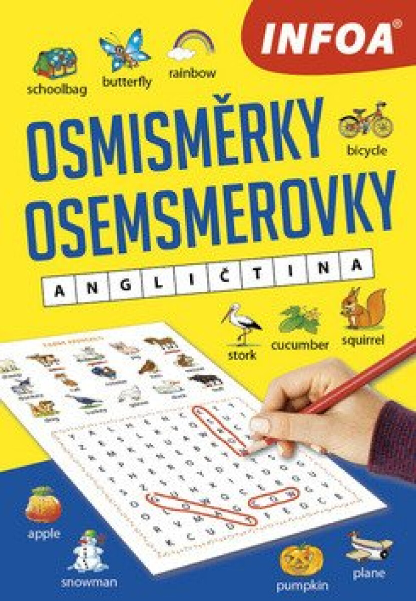 Kniha Mini hry - Osmisměrky/Osemsmerovky