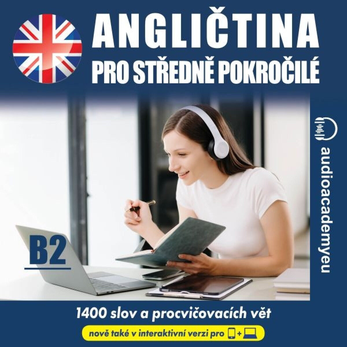 Levně Angličtina pro středně pokročilé B2 - Tomáš Dvořáček, Alena Sasínová, Jeff Short, Kateřina Dvořáčková - audiokniha