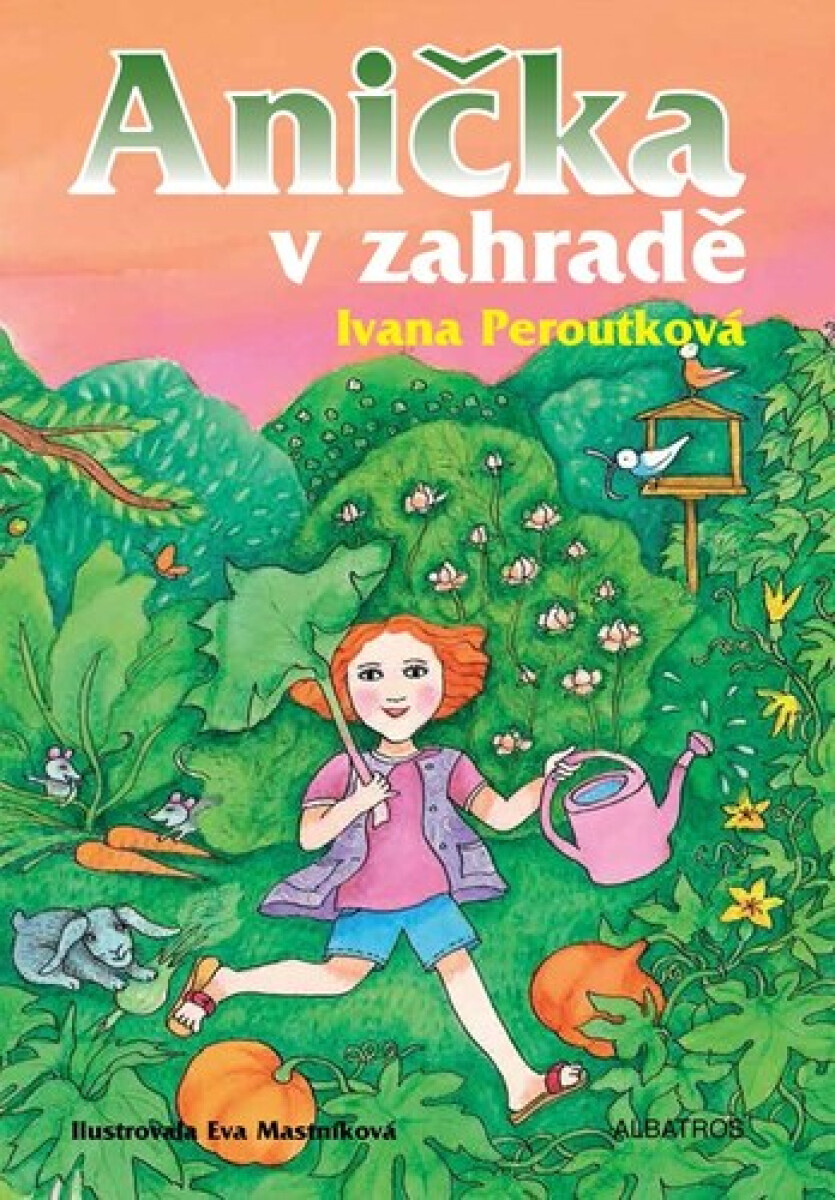 Kniha Anička v zahradě