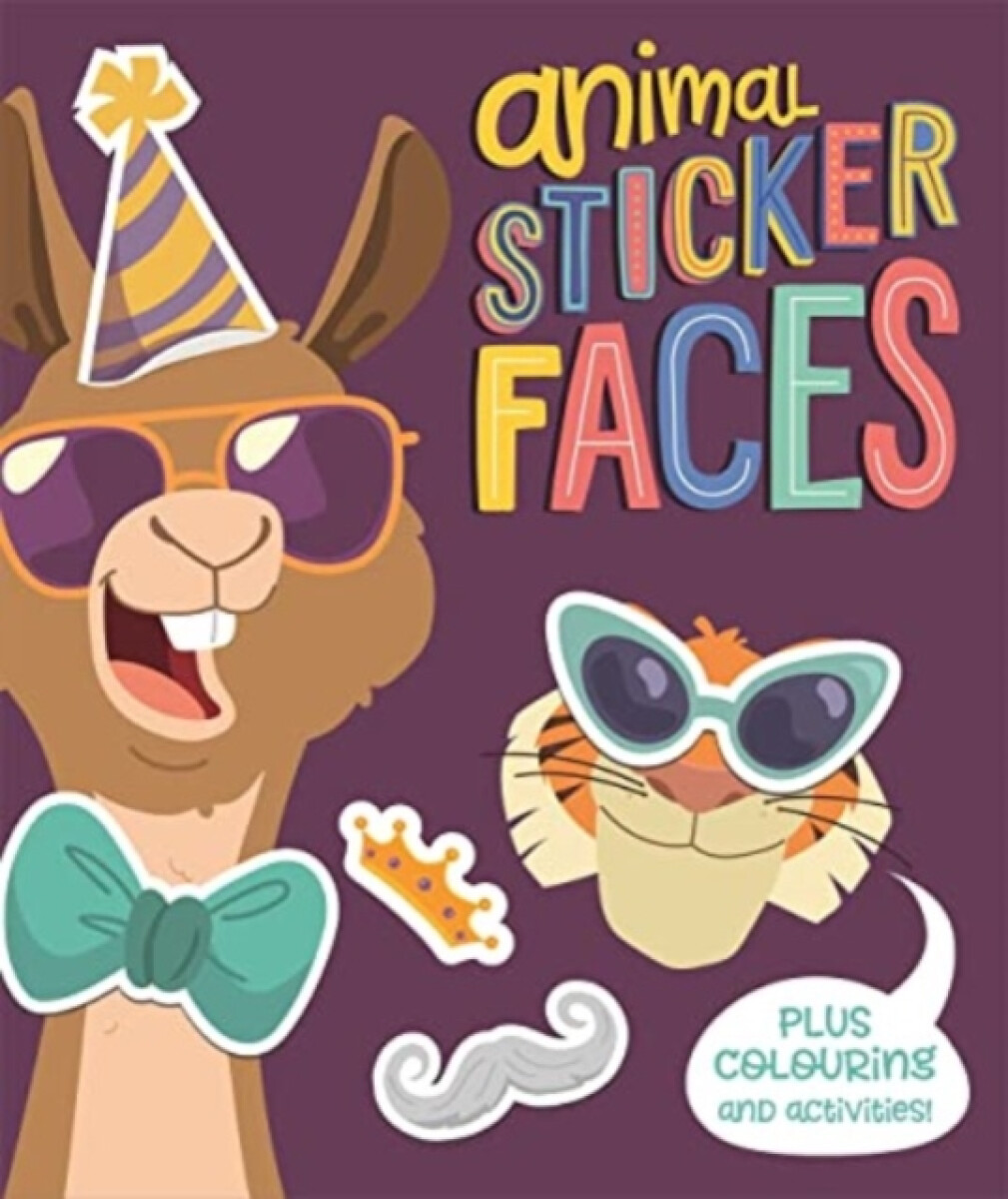 Kniha Animal Sticker Faces
