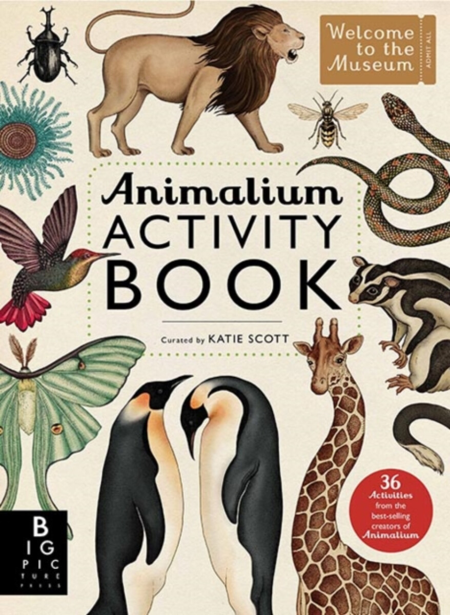 Kniha Animalium Activity Book