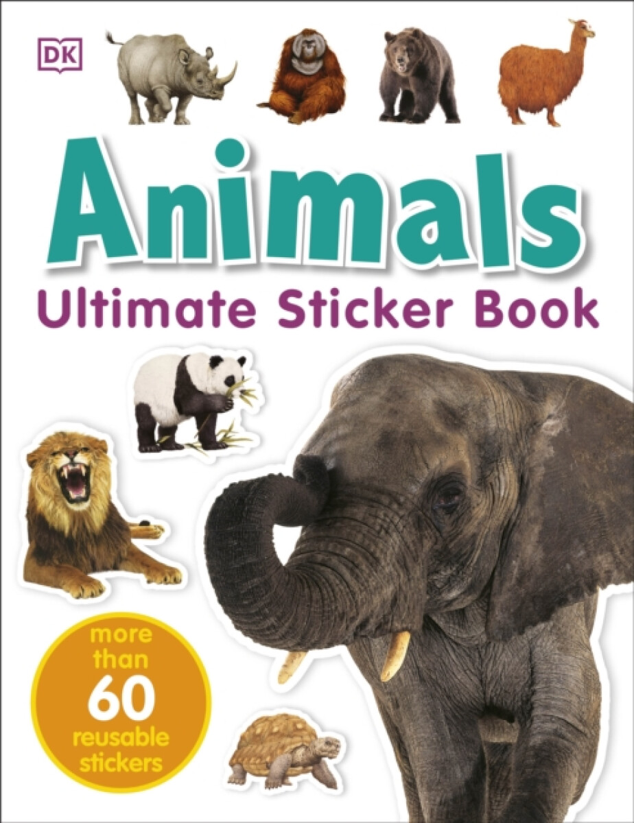 Kniha Animals Ultimate Sticker Book