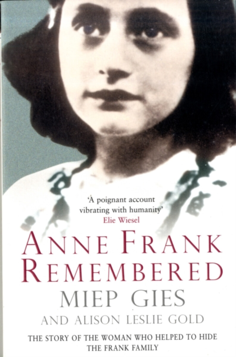 Kniha Anne Frank Remembered