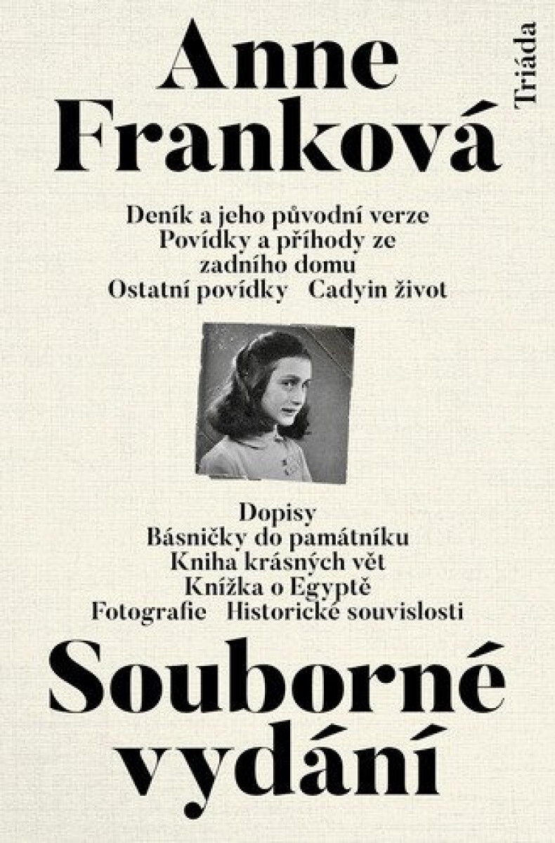 Kniha Souborné vydání Anne Franková