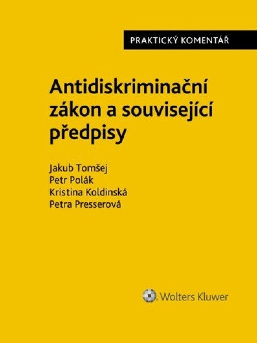 Kniha Antidiskriminační zákon