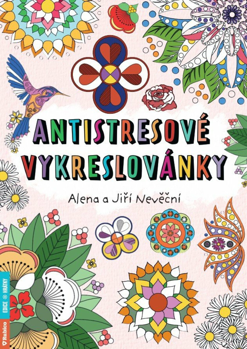 Kniha Antistresové vykreslovánky