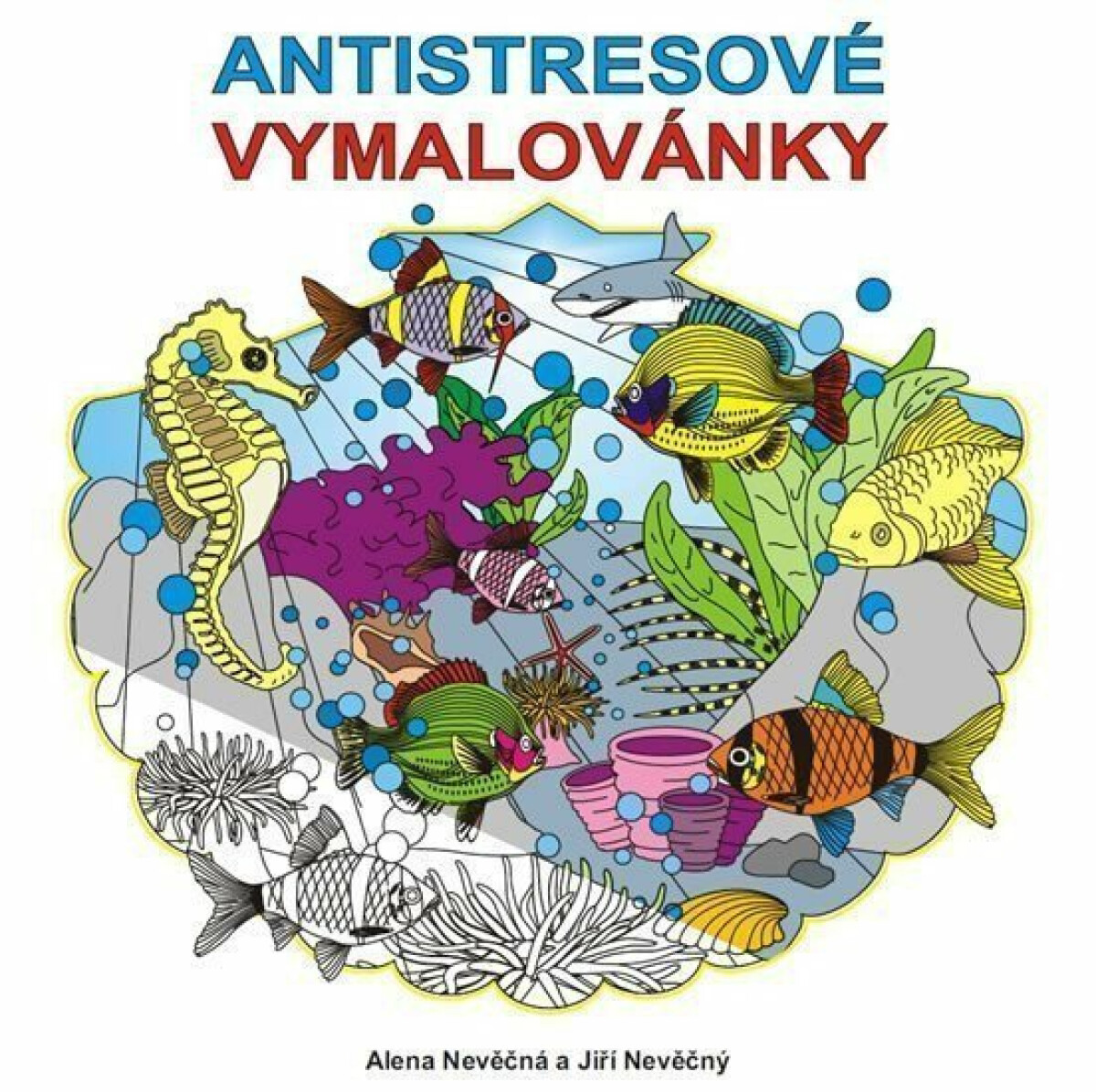Kniha Antistresové vymalovánky