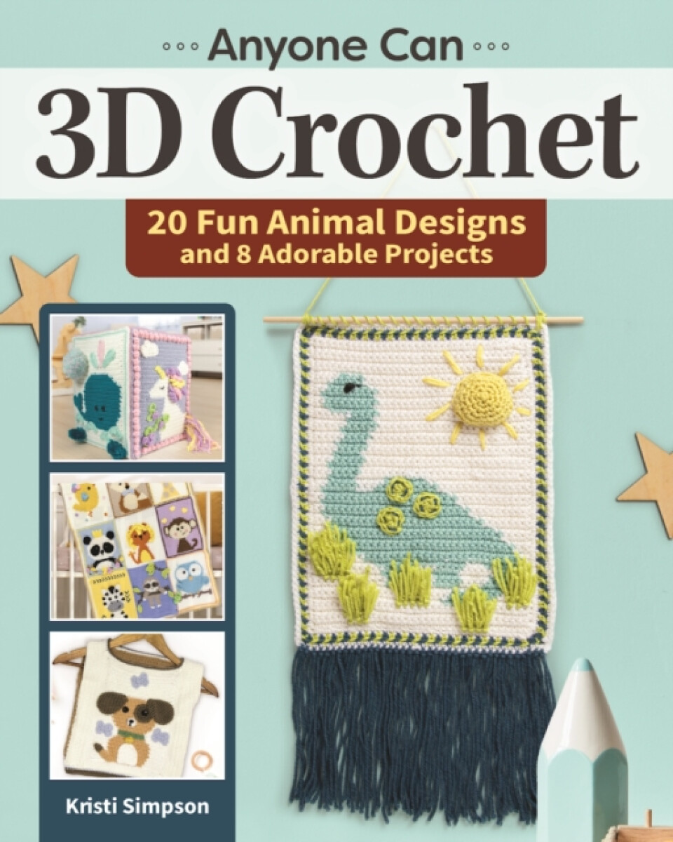 Kniha Anyone Can 3D Crochet