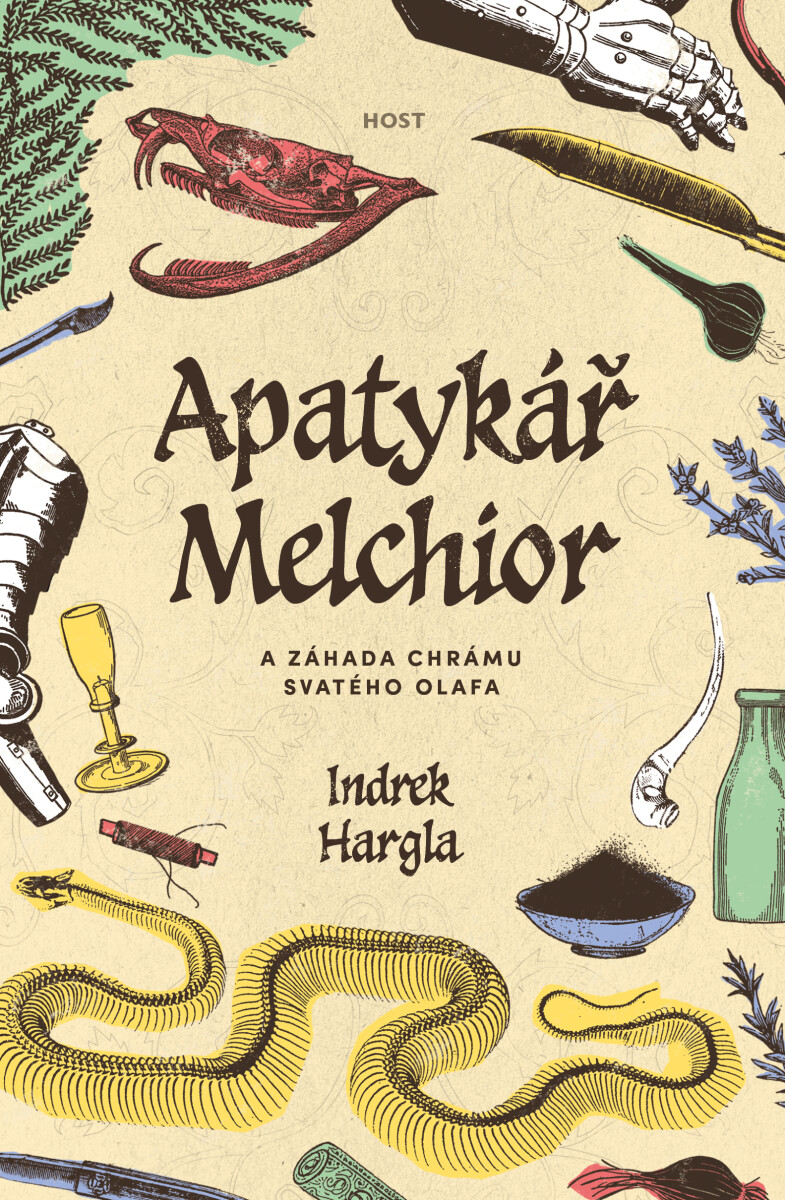 Levně Apatykář Melchior a záhada chrámu svatého Olafa - Hargla Indrek