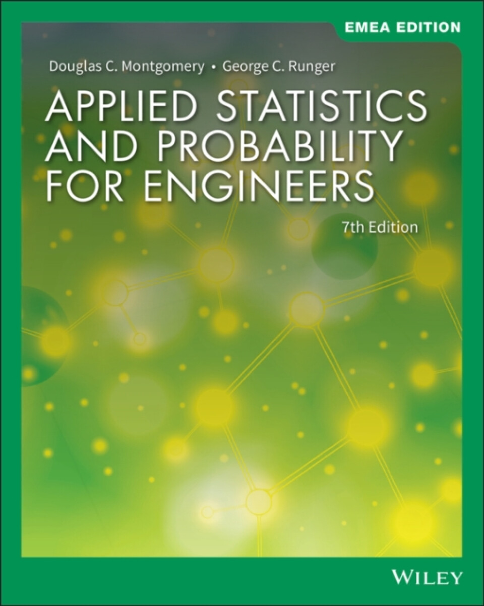 Kniha Applied Statistics and Probability for Engineers, EMEA Edition