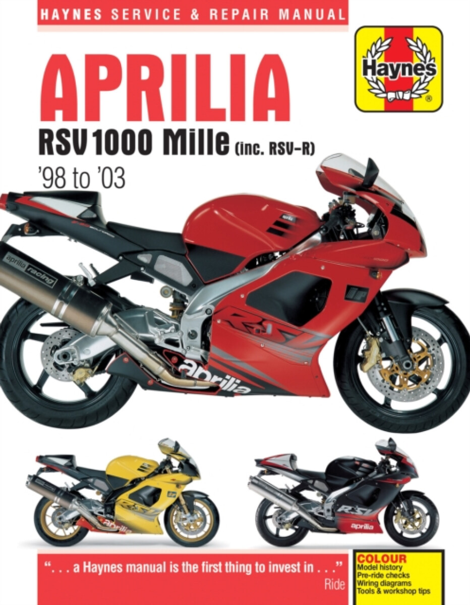 Kniha Aprilia RSV 1000 Mille (98 -03)