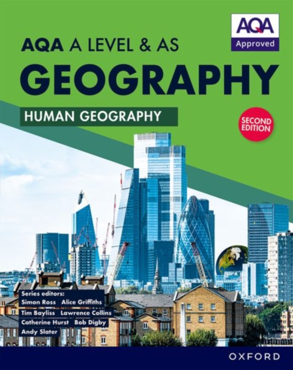 Kniha AQA A Level a AS Geography: Human Geography Student Book Second Edition
