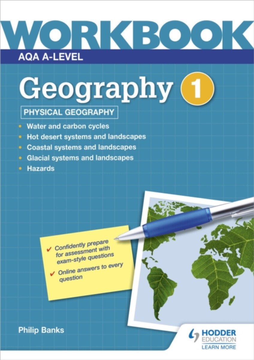 Kniha AQA A-level Geography Workbook 1: Physical Geography