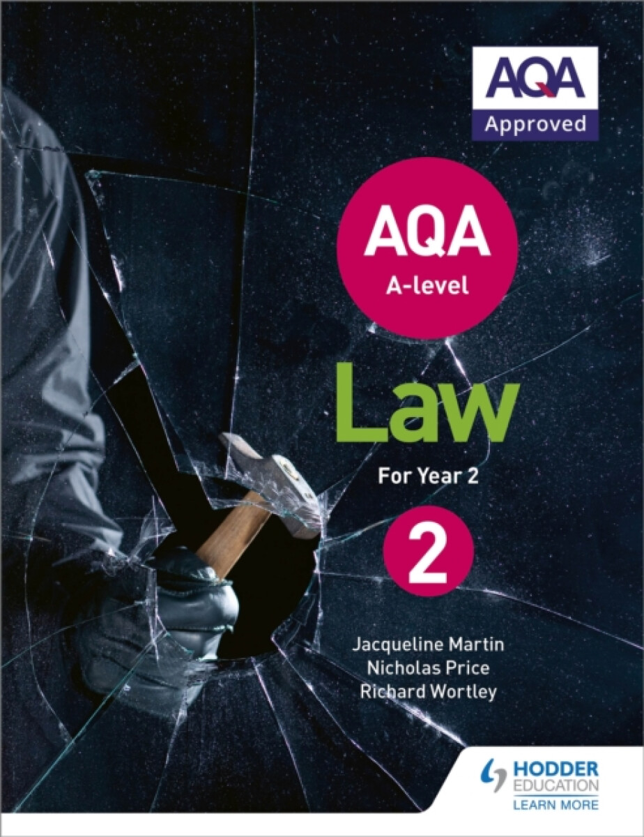 Kniha AQA A-level Law for Year 2