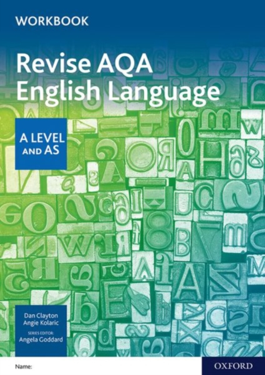 Kniha AQA AS and A Level English Language Revision Workbook